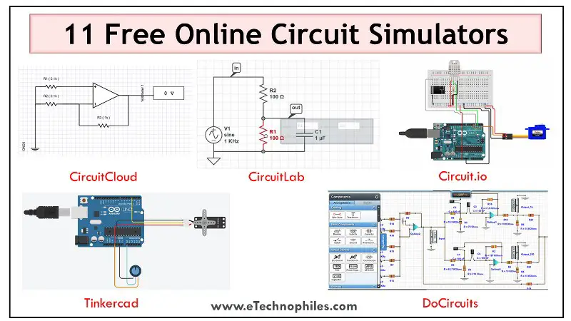 11 simuladores de circuito en línea gratuitos - 2023 (probado y comprobado)
