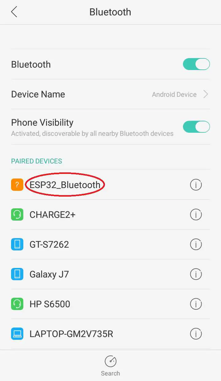 Cómo usar el módulo Bluetooth ESP32 con Arduino IDE