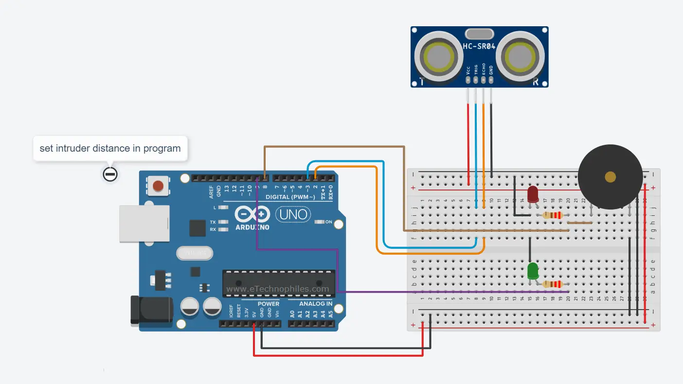 5 proyectos de sensores ultrasónicos Arduino
