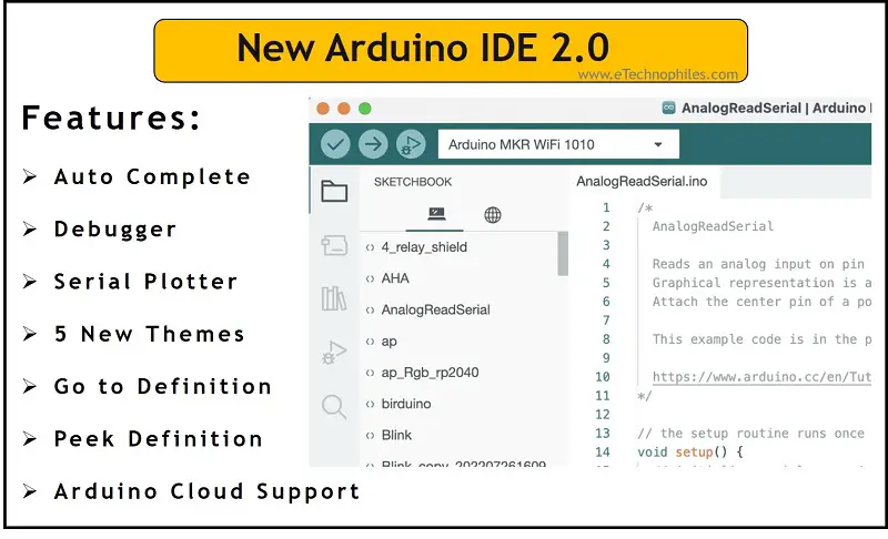 Tutorial de Arduino IDE 2.0: ¿Qué hay de nuevo? Funciones y herramientas