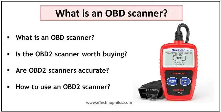 ¿Vale la pena comprar escáneres OBD2?