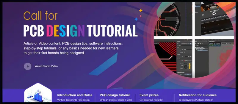 Tutorial de diseño de PCB: plataforma para compartir ideas de PCBWay