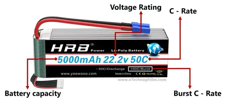 ¿Cuál es la tasa C de una batería? Cálculos con fórmula
