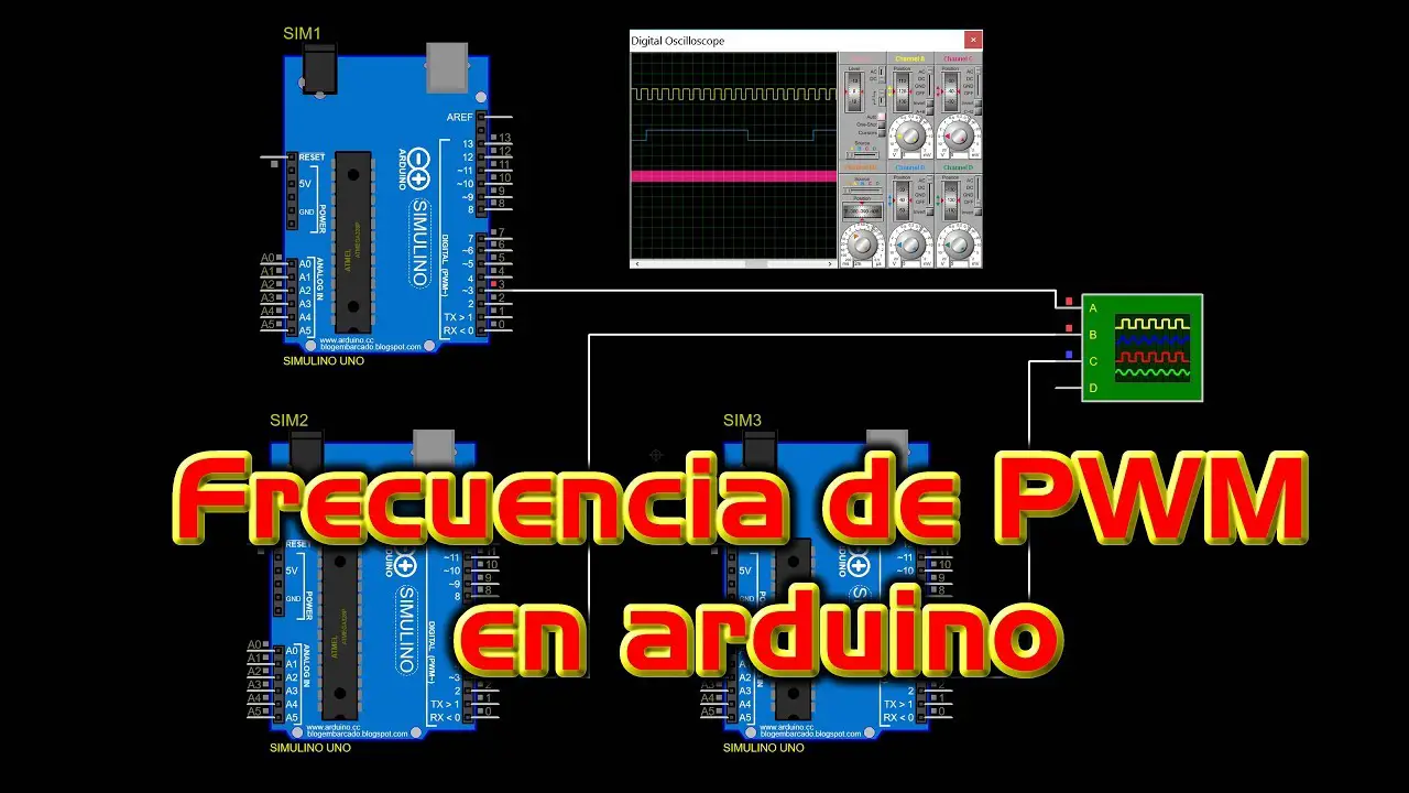 Cómo cambiar la frecuencia en los pines PWM de Arduino UNO