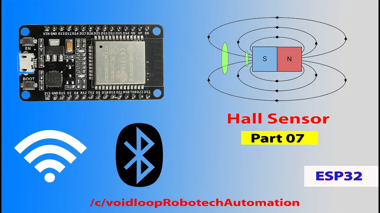 Cómo usar el sensor táctil y de efecto Hall ESP32 con Arduino IDE