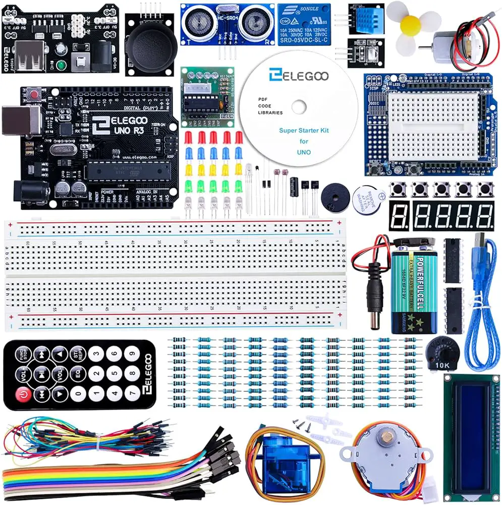 El mejor kit de herramientas prototipo de Arduino para principiantes