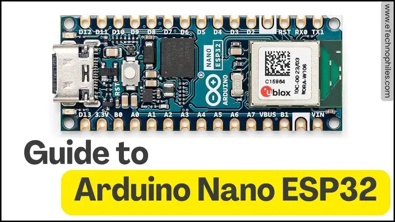 Guía de configuración de pines, especificaciones y hardware de Arduino Nano ESP32