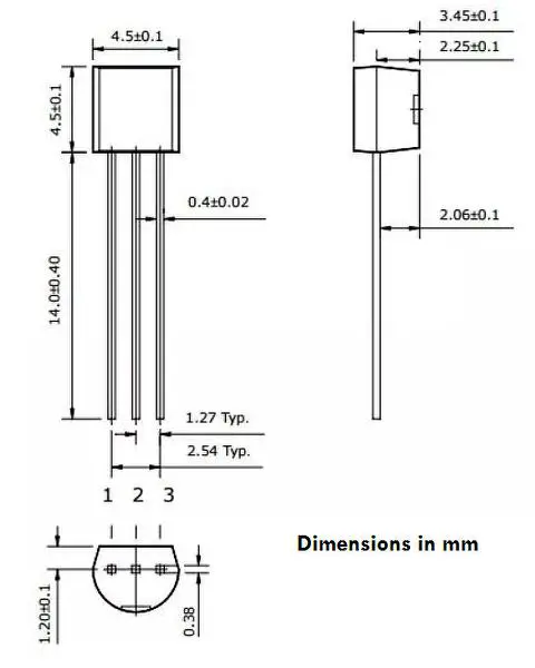 2N3906 Transistor Pinout, hoja de datos y equivalente