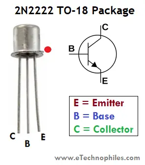Conceptos básicos del transistor 2N2222: Pinout, especificaciones y equivalente