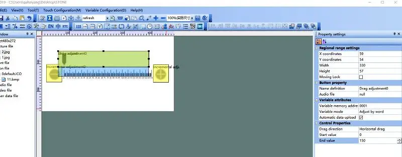 Control de servomotor mediante interfaz de pantalla LCD con placa de desarrollo STM32