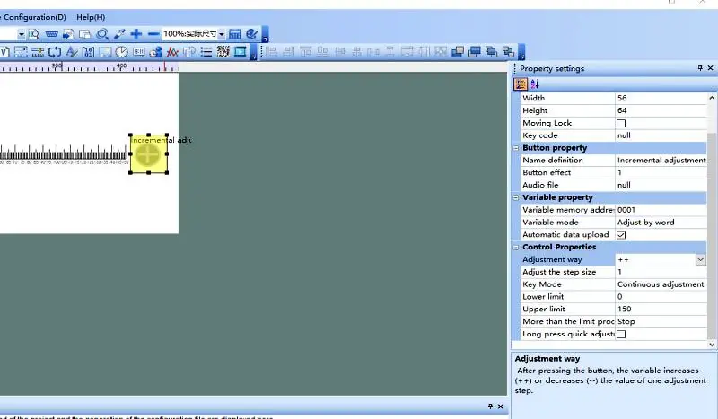 Control de servomotor mediante interfaz de pantalla LCD con placa de desarrollo STM32