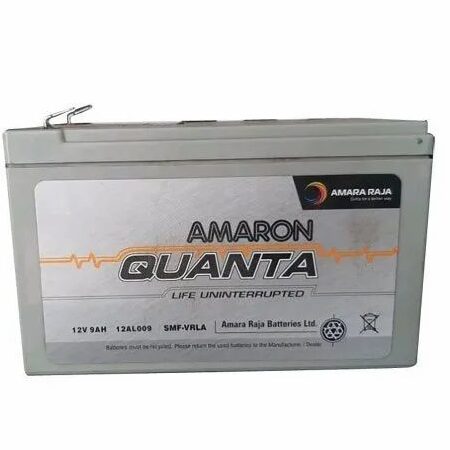 Baterías recargables industriales Quanta de 12 voltios y 9 Ah Smf Vrla, clavija...