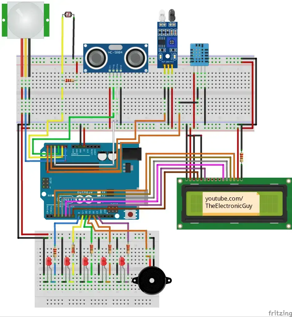 Cómo usar múltiples sensores con Arduino y LCD