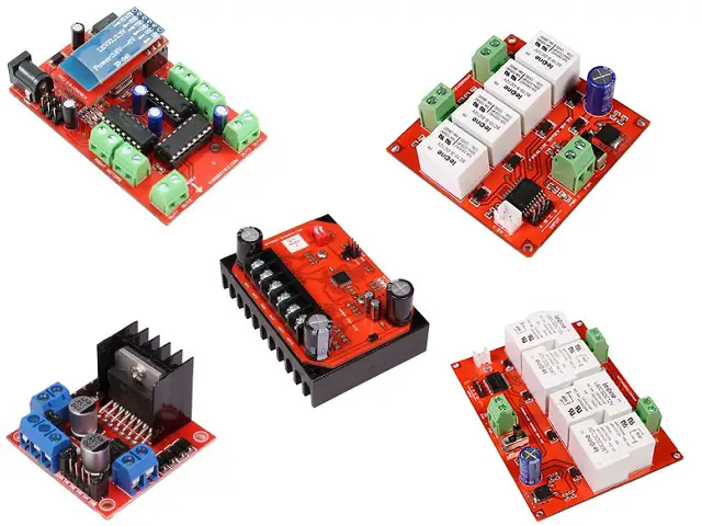 Diagrama de pines del controlador de motor L298N, trabajo, hoja de datos y conexión Arduino