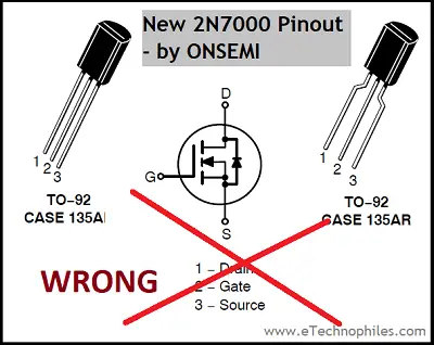 Guía de MOSFET 2N7000: distribución de pines, especificaciones y equivalente