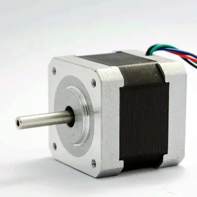 Guía de dimensiones del motor paso a paso NEMA 17, distribución de pines de cableado
