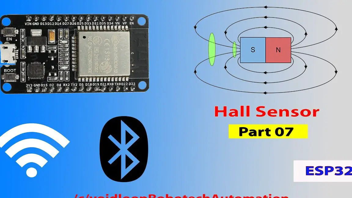 07 Sensor HALL con ESP32 ||