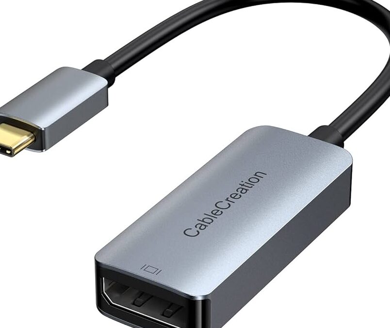 Amazon.com: CableCreation Adaptador USB C a DisplayPort 8K, 40G ...