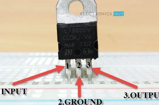 Comprensión del regulador de voltaje IC 7805
